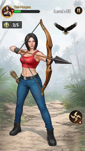 Gameplay screenshot 1 from Archer Assassin Shooting Game - Strategy game